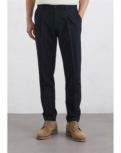 Чиносы MODEL JOGGER PLEATS AUS WEICHEM , темно-синий Marc o'polo