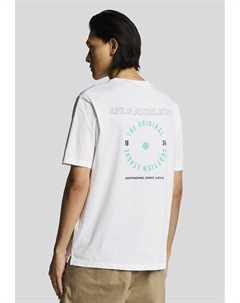 Футболка с принтом GRAPHIC, белый Lyle & scott