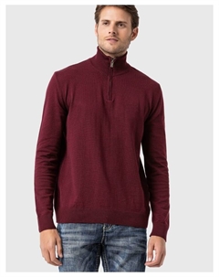 Пуловер, бордовый Cipo&baxx