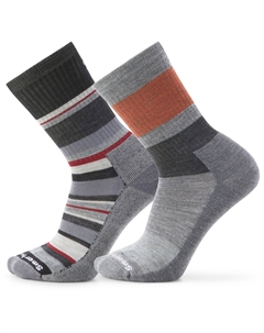 Носки Blocked Stripe/Saturnsphere Crew на каждый день — мужские — 2 пары, мультиколор Smartwool
