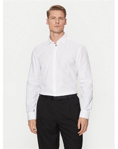 Рубашка облегающего кроя Koey 50534124, белый Hugo