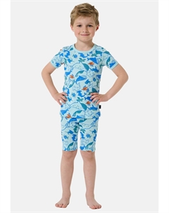 Пижама WORLD SET, синий Schiesser