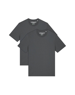 Базовая футболка 2ER MULTIPACK, антрацит Watapparel