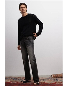 Свободные джинсы, черный H&m