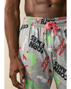 Пижамные штаны CORNFLAKES, серый Next