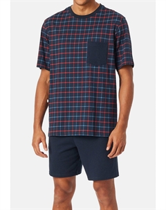 Пижама COMFORT ESSENTIALS SET, темно-синий Schiesser