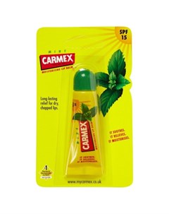 Бальзам для губ с ароматом мяты с защитным фактором SPF15 Carmex