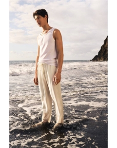 Майка и штаны для сна, белый H&m