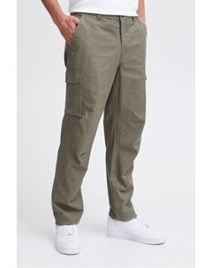 Тканевые брюки, зеленый Solid