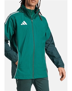 Дождевик ALLWETTER TIRO COMPETITION, зеленый Adidas performance