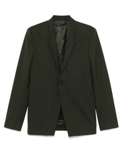 Блейзер Fogpocket, зеленый Rick owens