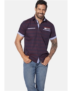 Рубашка KURZARM LEIKVARD, темно-красный Jan vanderstorm