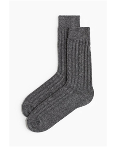 Носки из трикотажной смеси, серый H&m