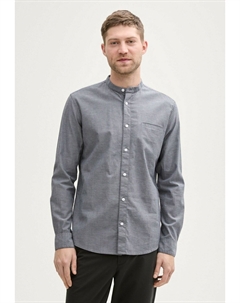 Рубашка OXFORD MIT BRUSTTASCHE, серый Tom tailor