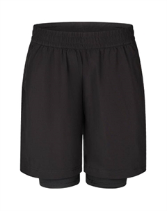 Мужские повседневные шорты для бега, черные, черный Asics