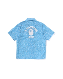 Рубашка мужская синяя BLX, синий A bathing ape®
