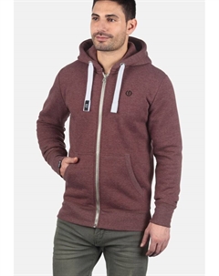 Толстовка на молнии Seven Zip, цвет wine red Solid
