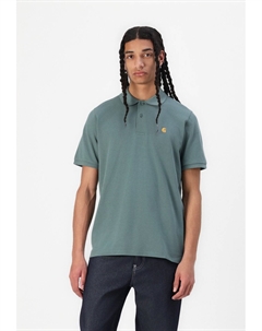 Рубашка поло CHASE, серебристый Carhartt wip