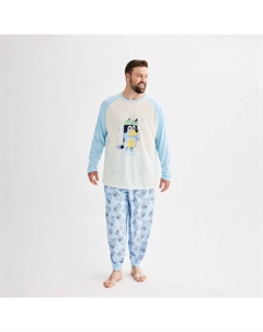 Комплект из синего пижамного верха и трусов Big & Tall Jammies For Your Families, мультиколор Licensed character