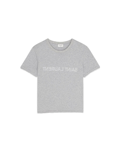 Футболка мужская серая, серый Saint laurent