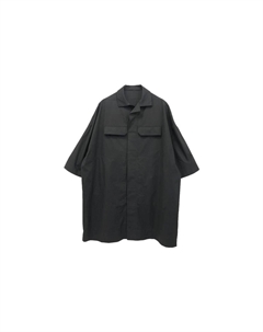 Рубашка мужская черная, черный Rick owens