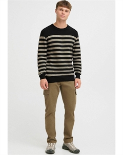 Джемпер IDPANLOOP, металлик черный Indicode jeans