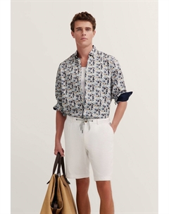 Рубашка MIT BUTTON DOWN KRAGEN, мультиколор Bugatti