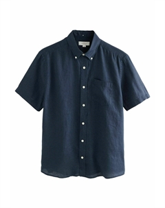 Рубашка SIGNATURE SHORT SLEEVE, синий Next