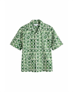 Рубашка WATERCOLOUR PRINTED SHORT SLEEVE , зеленый Next
