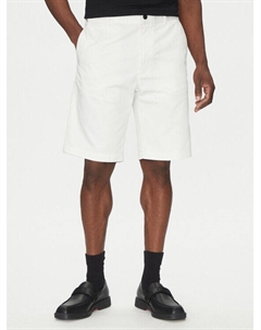 Шорты из ткани обычного кроя Darik 50505857, бежевый Hugo