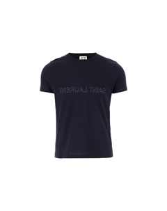 Футболка мужская темно-синяя, темно-синий Saint laurent