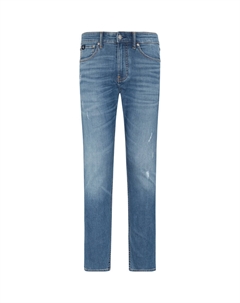 Джинсы мужские небесно-голубые, голубой Calvin klein