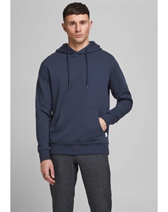 Толстовка с капюшоном JJEBASIC HOOD, темно-синий пиджак Jack & jones