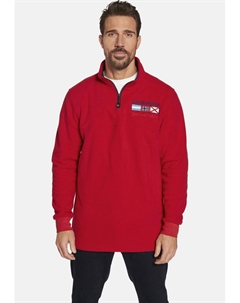 Флисовый джемпер SIETSE, красный Jan vanderstorm