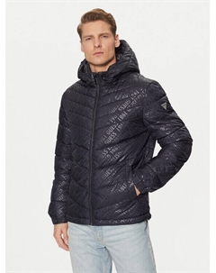 Пуховик стандартного кроя M5RL45 WCQA2, синий Guess