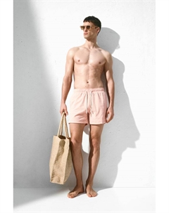 Шорты для плавания из сирсакера, розовый H&m