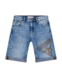 Джинсовые шорты LOGO-DREIECK, синий Guess