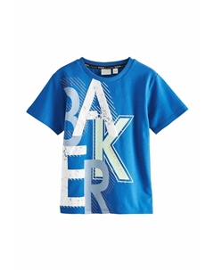 Футболка с принтом REGULAR FIT-GRAPHIC, синий Baker by ted baker