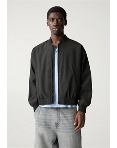 Куртка-бомбер LIGHTWEIGHT, черный Pull & bear