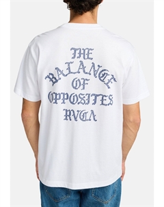 Футболка с принтом, белый Rvca