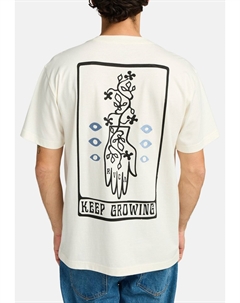 Футболка с принтом, белый Rvca