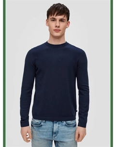 Пуловер, синий Qs