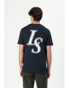 Футболка с принтом EMBLEM GRAPHIC, темно-синий Lyle & scott