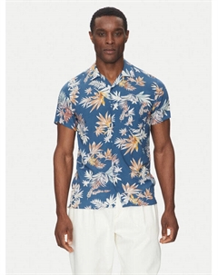 Рубашка обычного кроя Rammie 20-435, синий Indicode