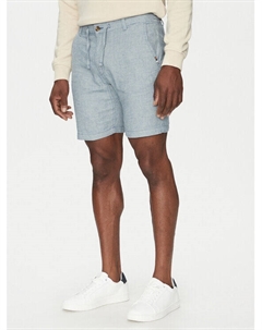 Шорты облегающего кроя из ткани Inerwilo 70-815, синий Indicode