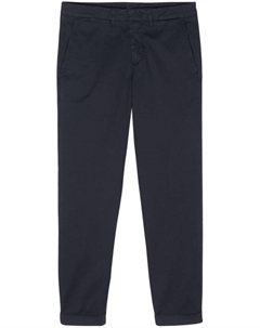 Брюки Capri прямого кроя, синий Fay