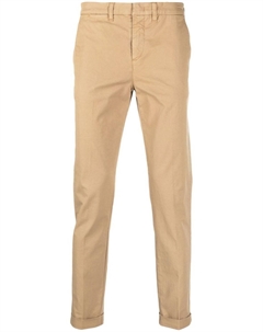 Узкие брюки, коричневый Fay