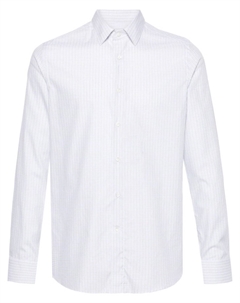 Рубашка в клетку, белый Canali