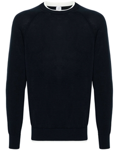 Многослойный джемпер, синий Eleventy