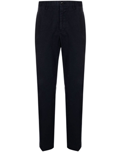 Брюки прямого кроя, синий Incotex